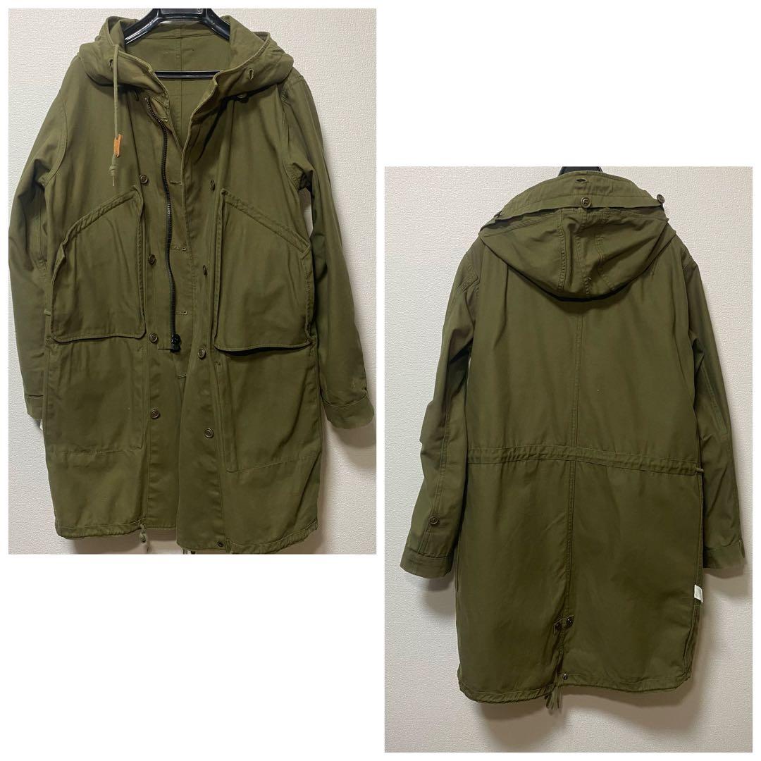 HOUSTON ヒューストン モッズコート M-45・M-47風 美品 - メルカリ