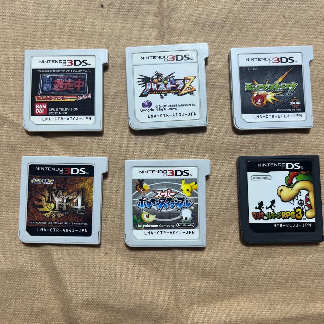 任天堂DS 3DS カセット 6個 - メルカリ