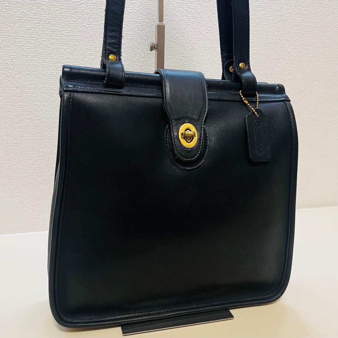 【激レア】OLD COACH USA製 ウィリスバッグ ブラック 肩掛け c92ed2449250d7bd05d29effc0f7cd