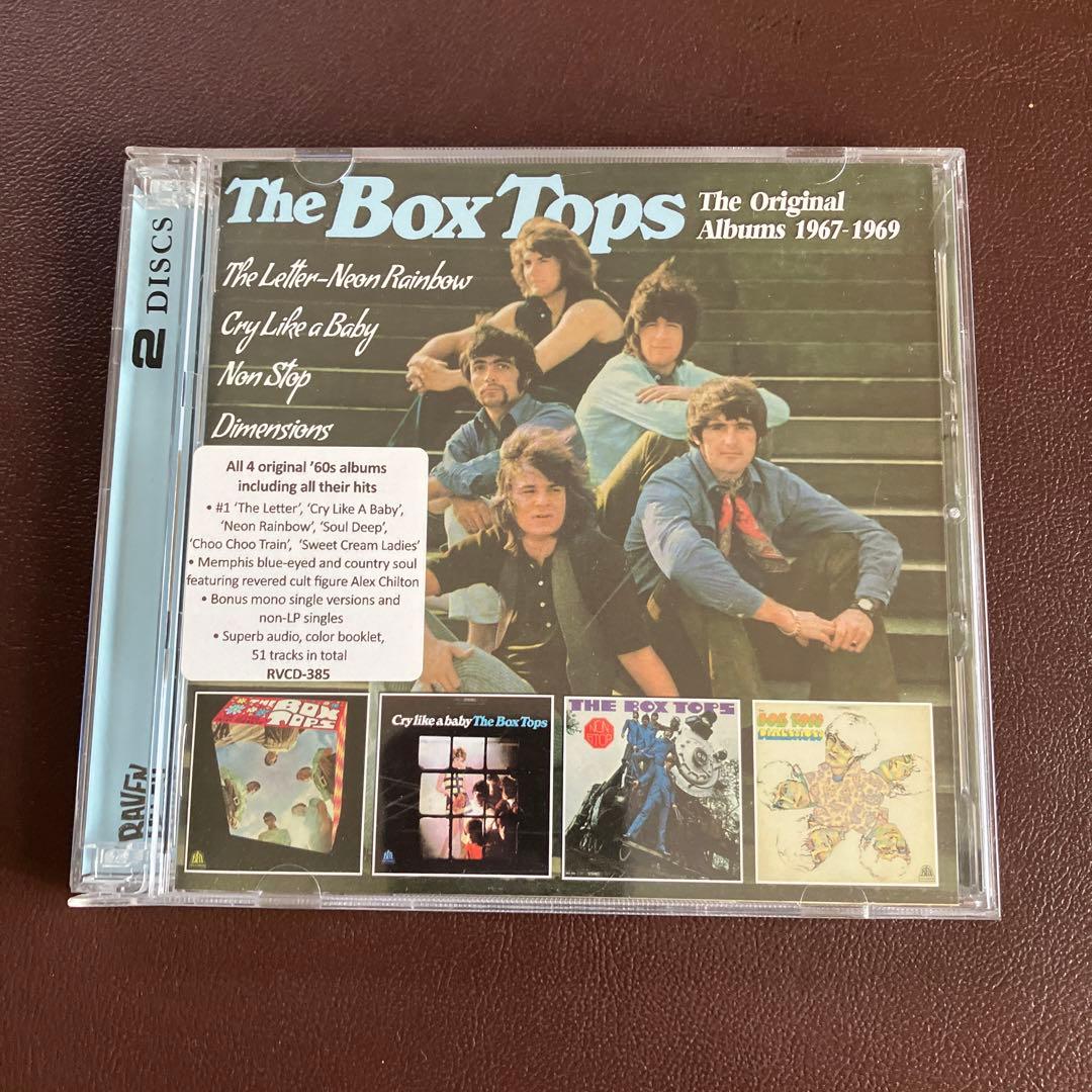 The Box Tops 2枚組CD 1967-1969 The Box Tops – The Original Albums 1967-1969 – 2 x CD (Compilation