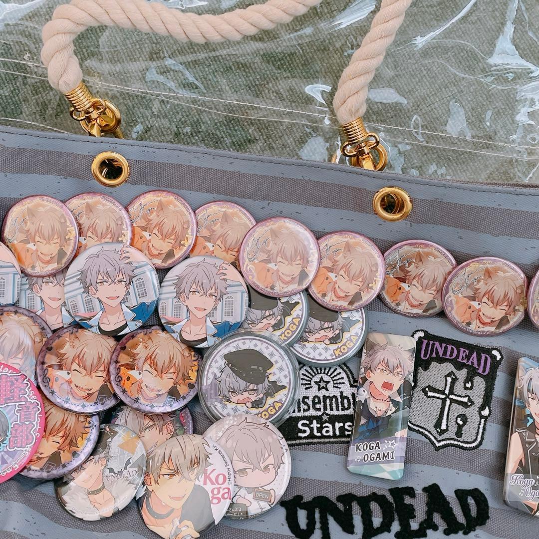 あんスタ 大神晃牙 痛バッグ 痛バ 缶バッジ - メルカリ