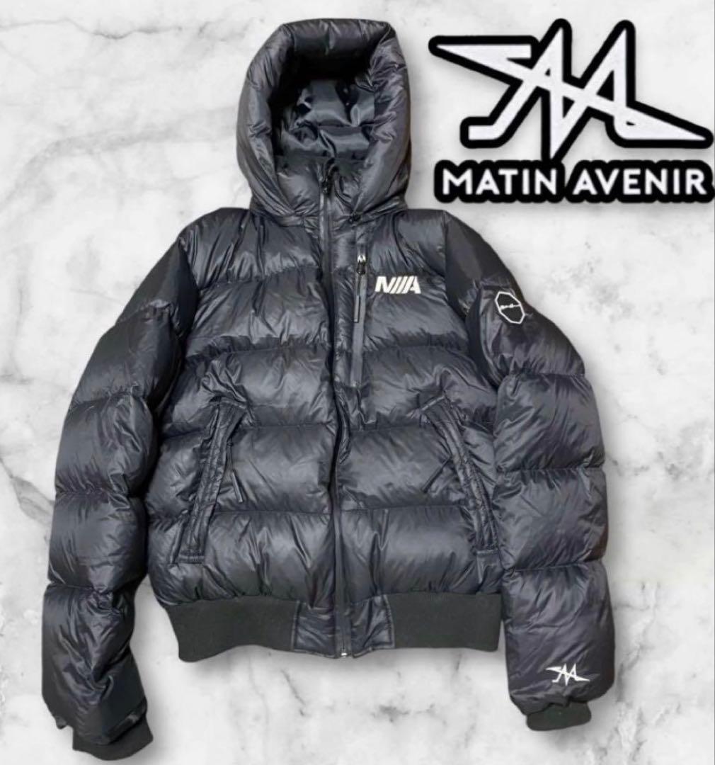 極美品❗️買った時の袋付き❗️ MATIN AVENIR 朝倉未来ダウンジャケット MATIN AVENIR ダウンジャケット XL ブラック 新品タグ付き 朝倉未来
