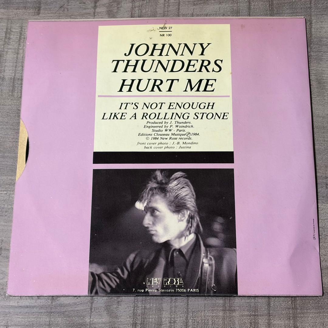 7EP 7インチ Johnny Thunders Hurt Me PUNK 7EP 7インチ Johnny
