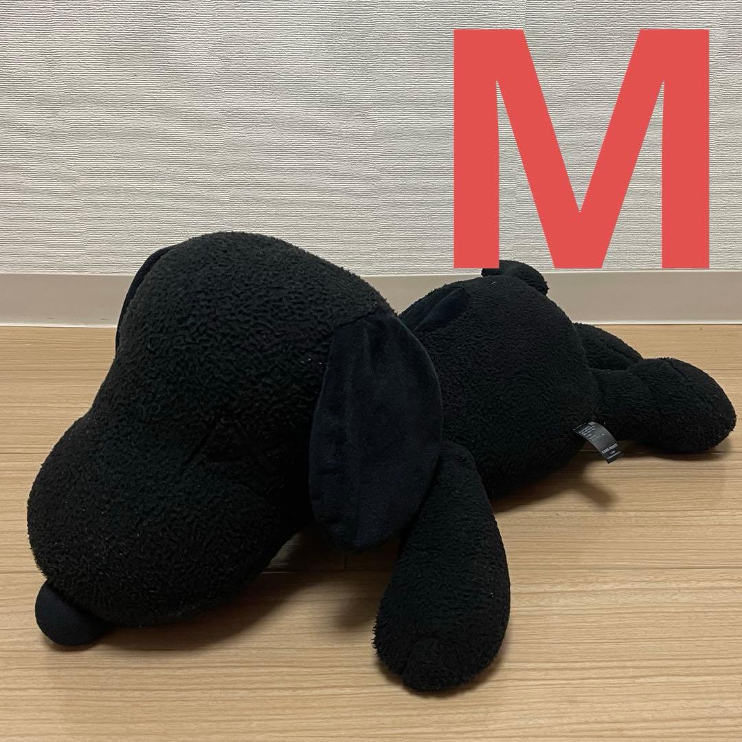 KAWS カウズ ユニクロ スヌーピー コラボ ぬいぐるみ M ブラック
