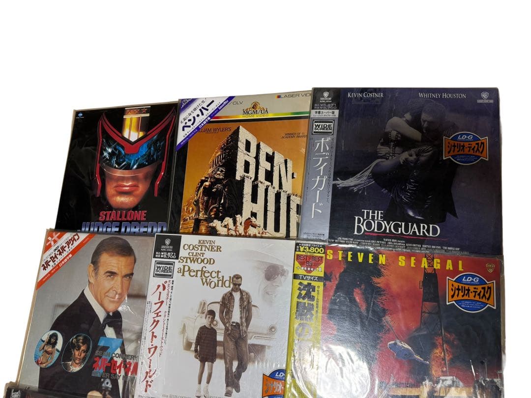LD レーザーディスク各種 ランボー 007 インディージョーンズ等