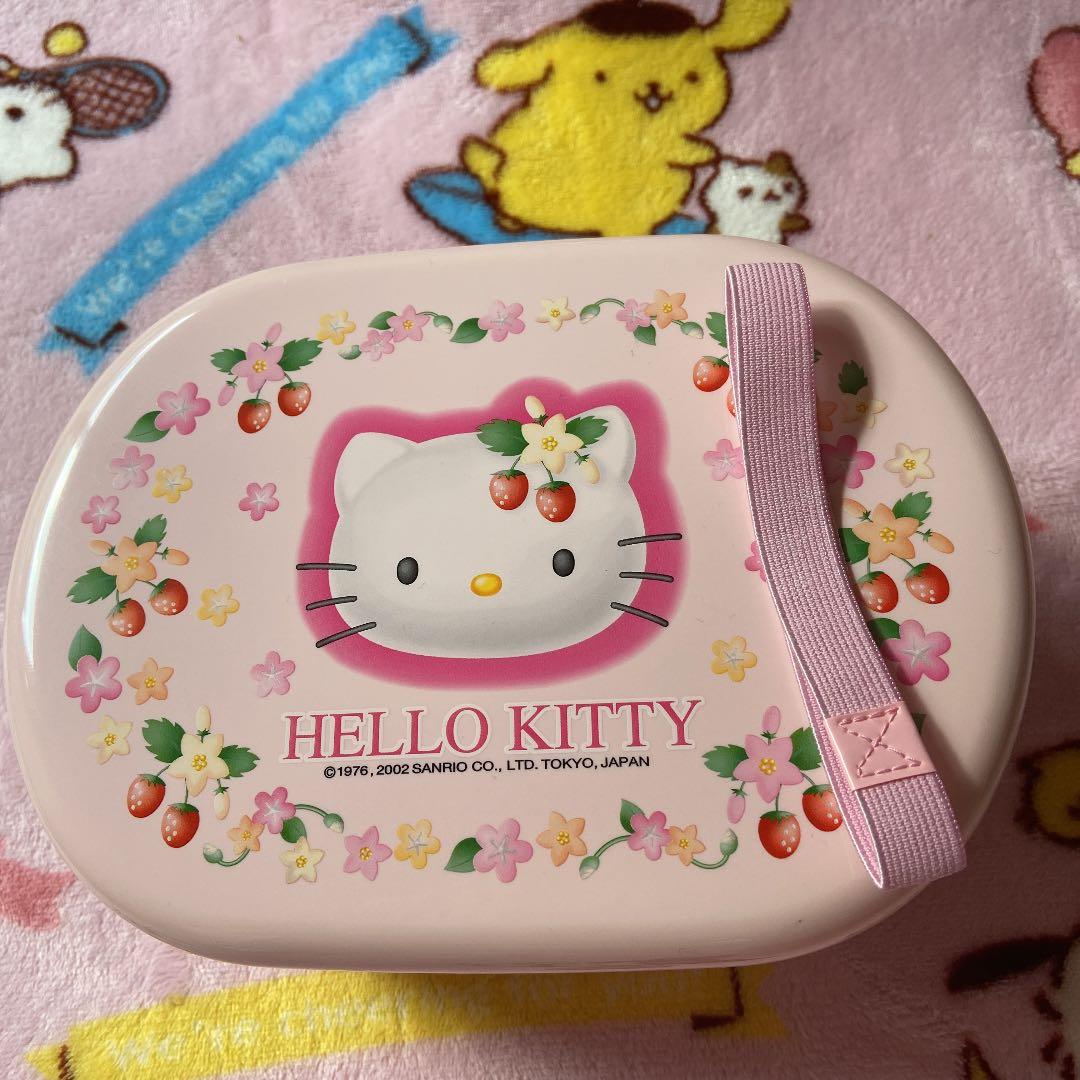 サンリオ激レア❤️野いちごキティ❤️おっきめピンクのかわいいお弁当