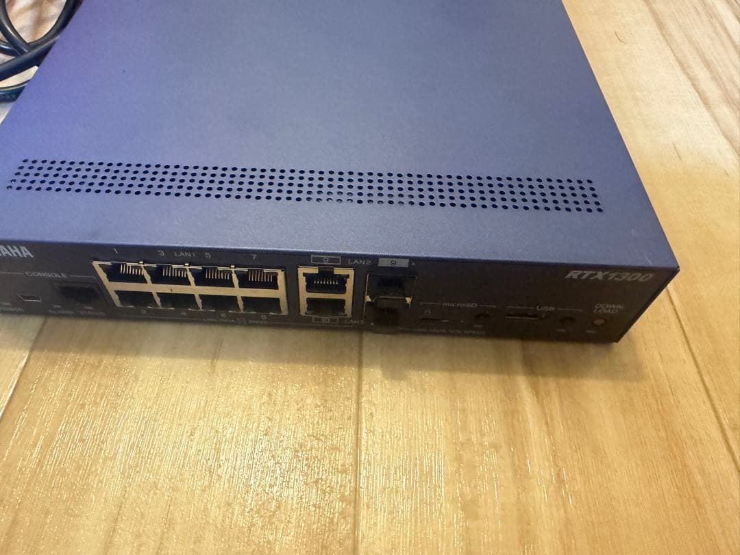 YAMAHA RTX1300 有線LANルーター RTX1300 特長