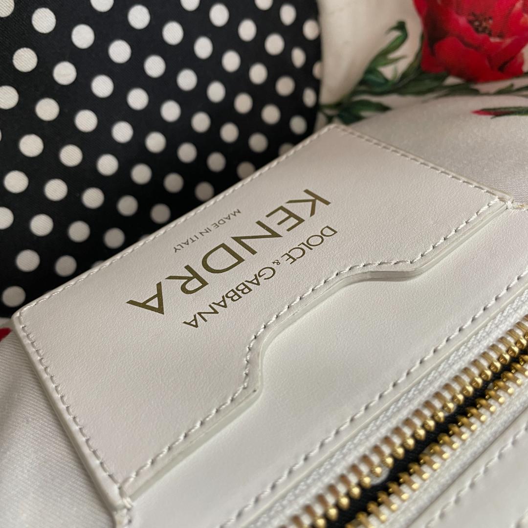 Studio Woonero様専用 ドルガバ ケンドラ ホワイト ハンドバッグ