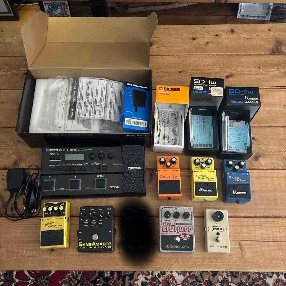 ギター　エフェクター　セット販売 大特価セット販売‼️】ギターエフェクターセット エレキギター用マルチ