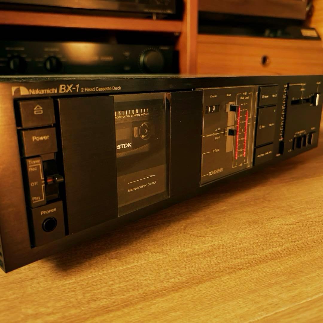 ナカミチ　BX-1 高品位カセットデッキ　ナカミチメンテナンス品 Nakamichi BX-1の仕様 ナカミチ
