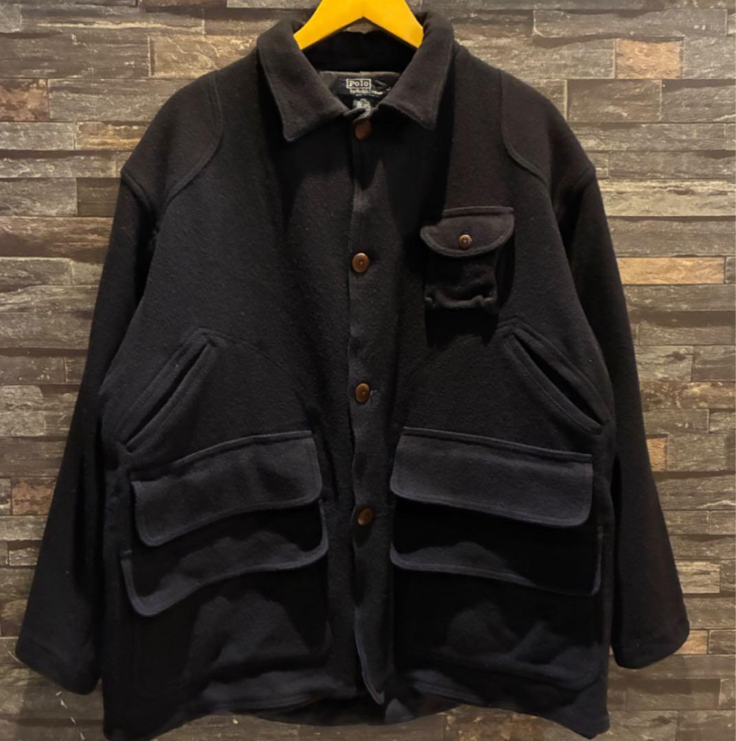 超希少　ラルフ　Ralph Lauren ウールハンティングジャケットUSA製 中古・古着通販】POLO RALPH LAUREN (ポロ・ラルフローレン) ウール