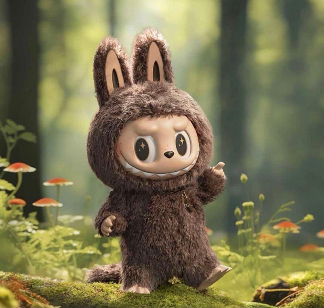 ZIMOMO 特大 58cm ジモモ 茶色 美品 ラブブ - メルカリ