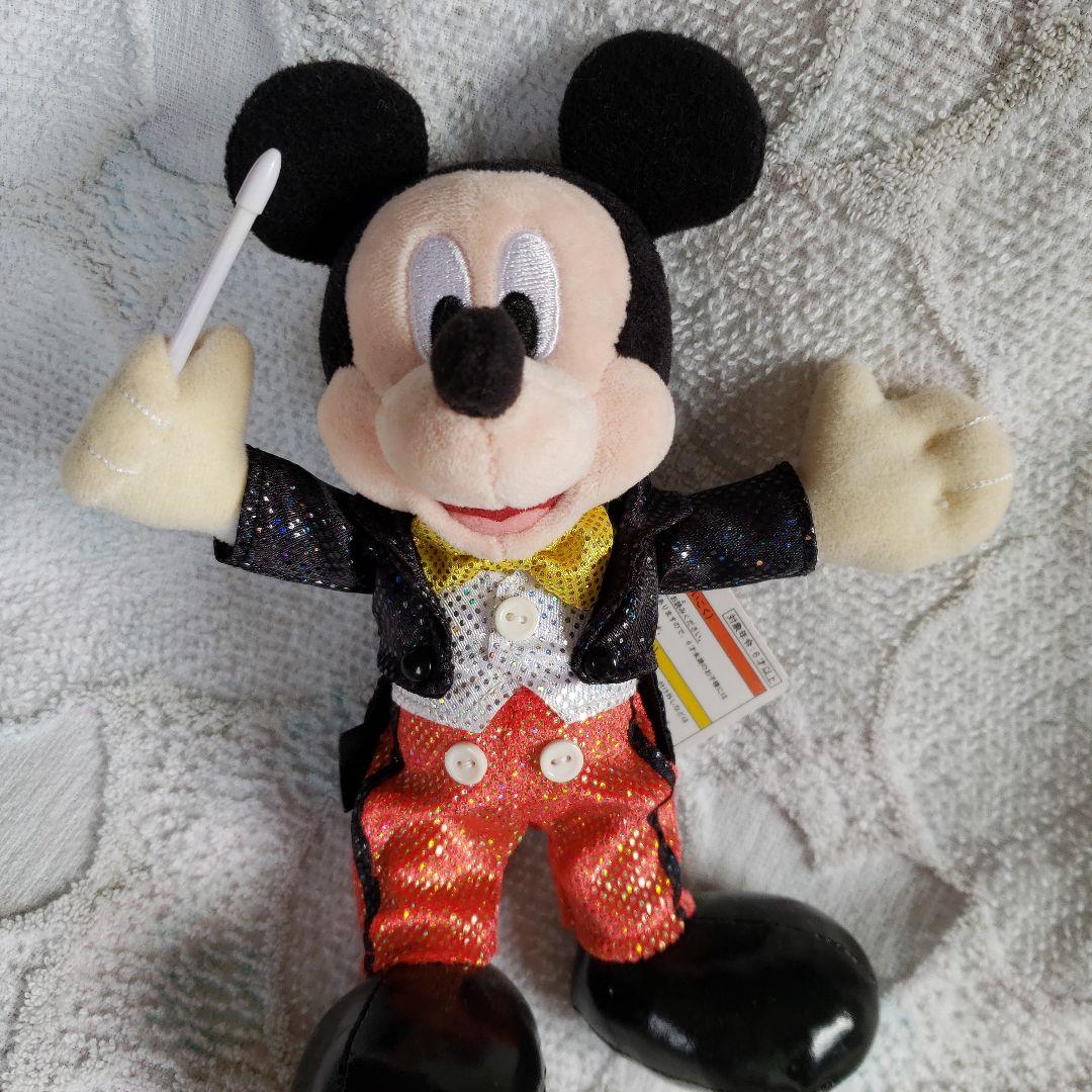 ミッキーマウスぬいぐるみバッチキラキラ - メルカリ