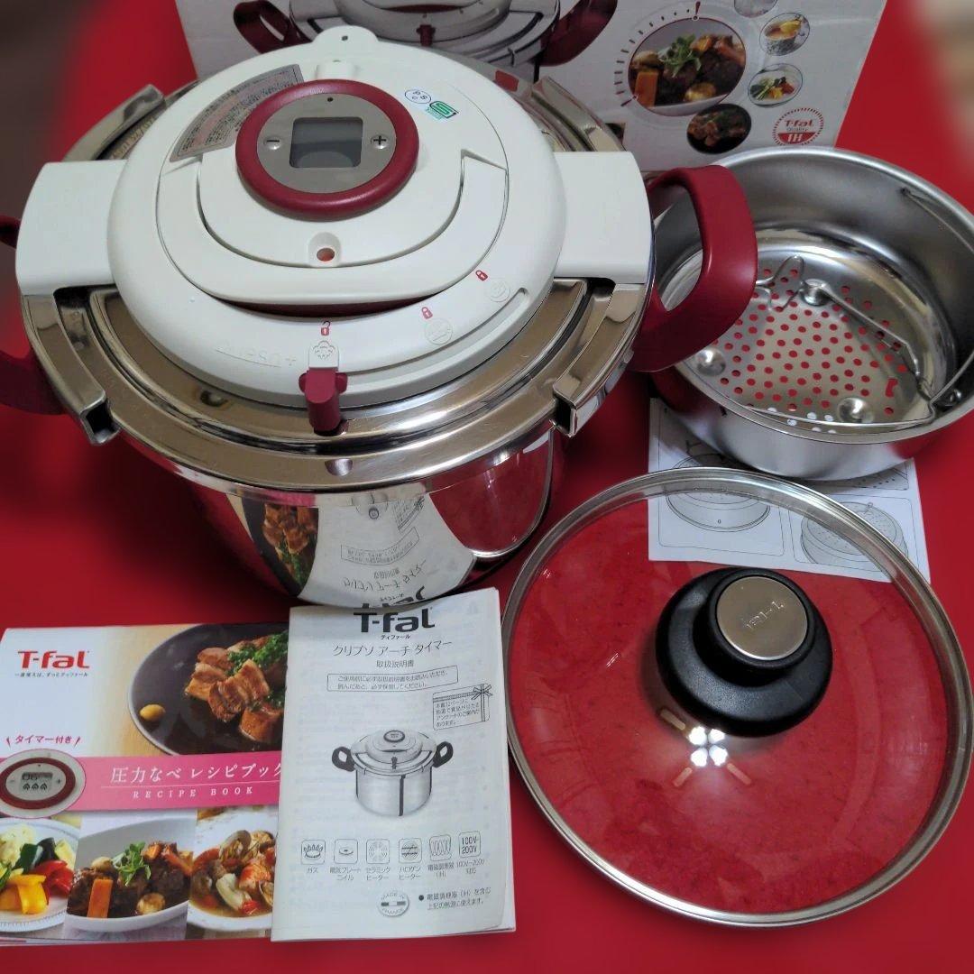 ティファール　クリプソ　アーチタイマー　6L ヨドバシ.com - ティファール T-fal 圧力なべ クリプソアーチ タイマー