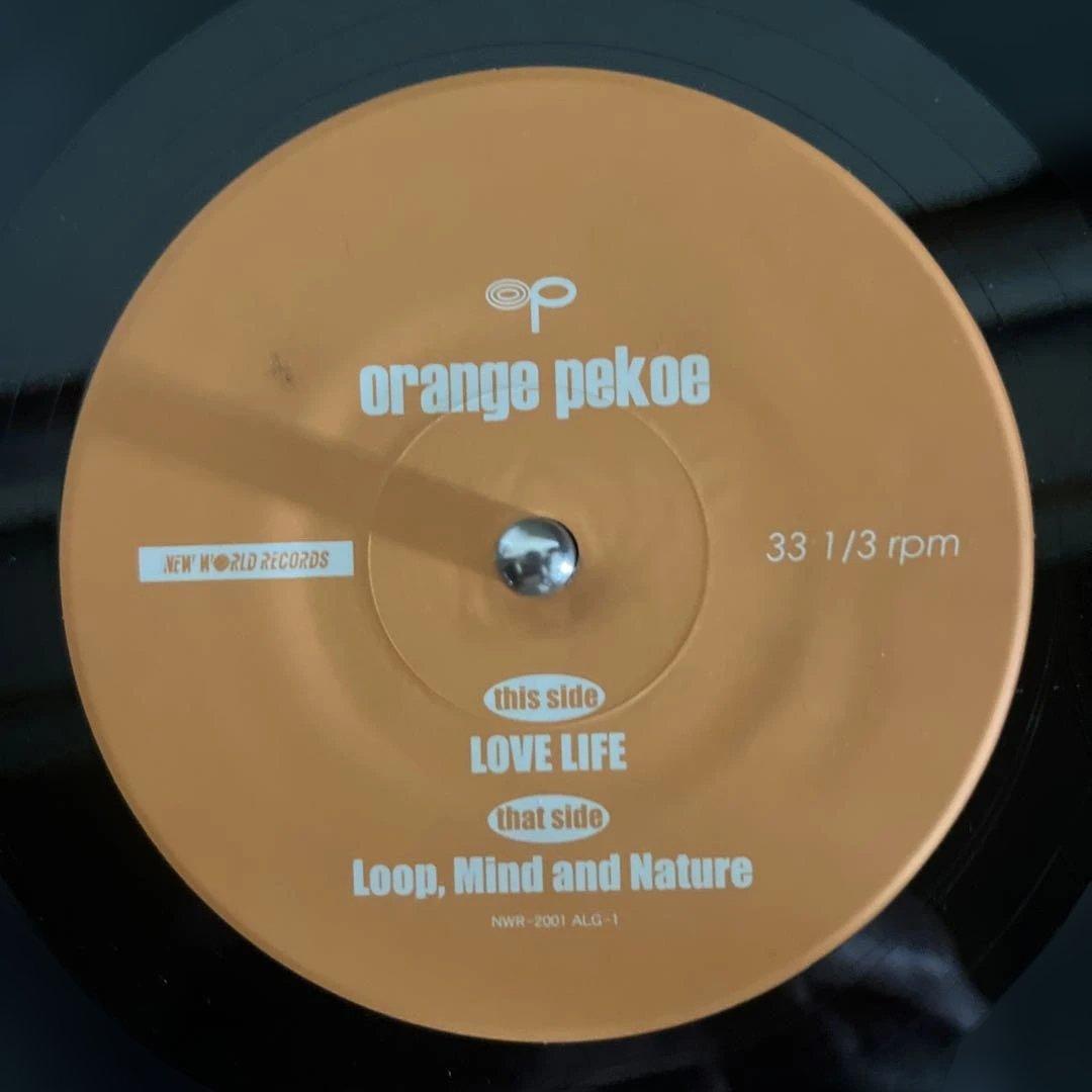 orange pekoe -LOVE LIFE- 7インチレコード