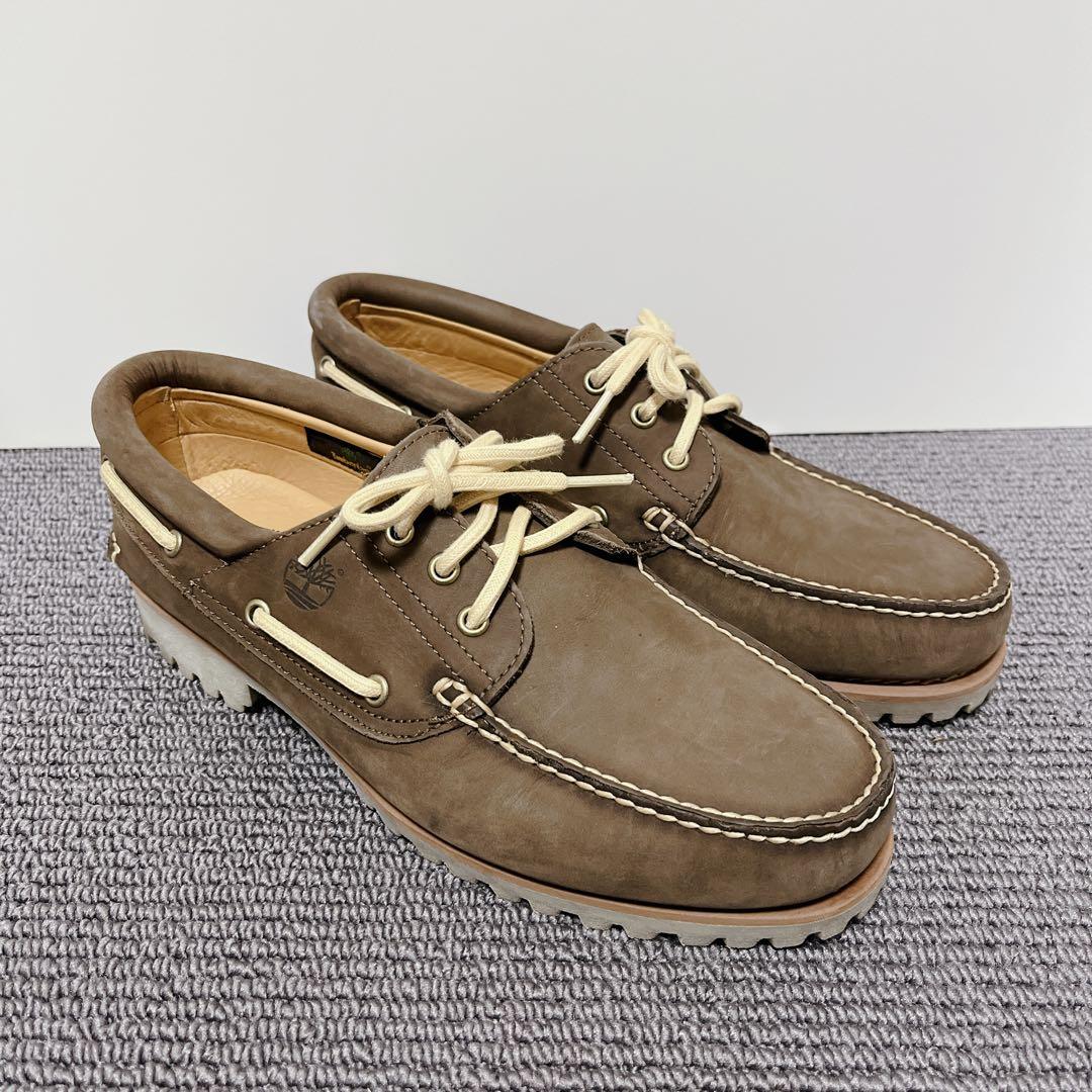 ティンバーランド　スリーアイ ラグ ハンドソーン ボートシューズ 28.5cm
