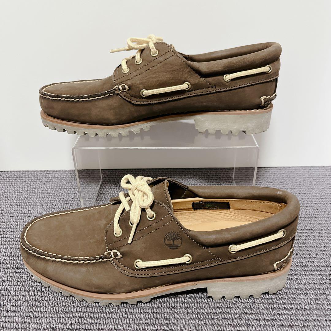 ティンバーランド　スリーアイ ラグ ハンドソーン ボートシューズ 28.5cm
