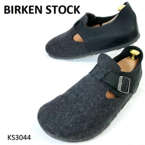 ビルケンシュトック 美品 ロンドン ウール×フェルト レア 25cm - メルカリ