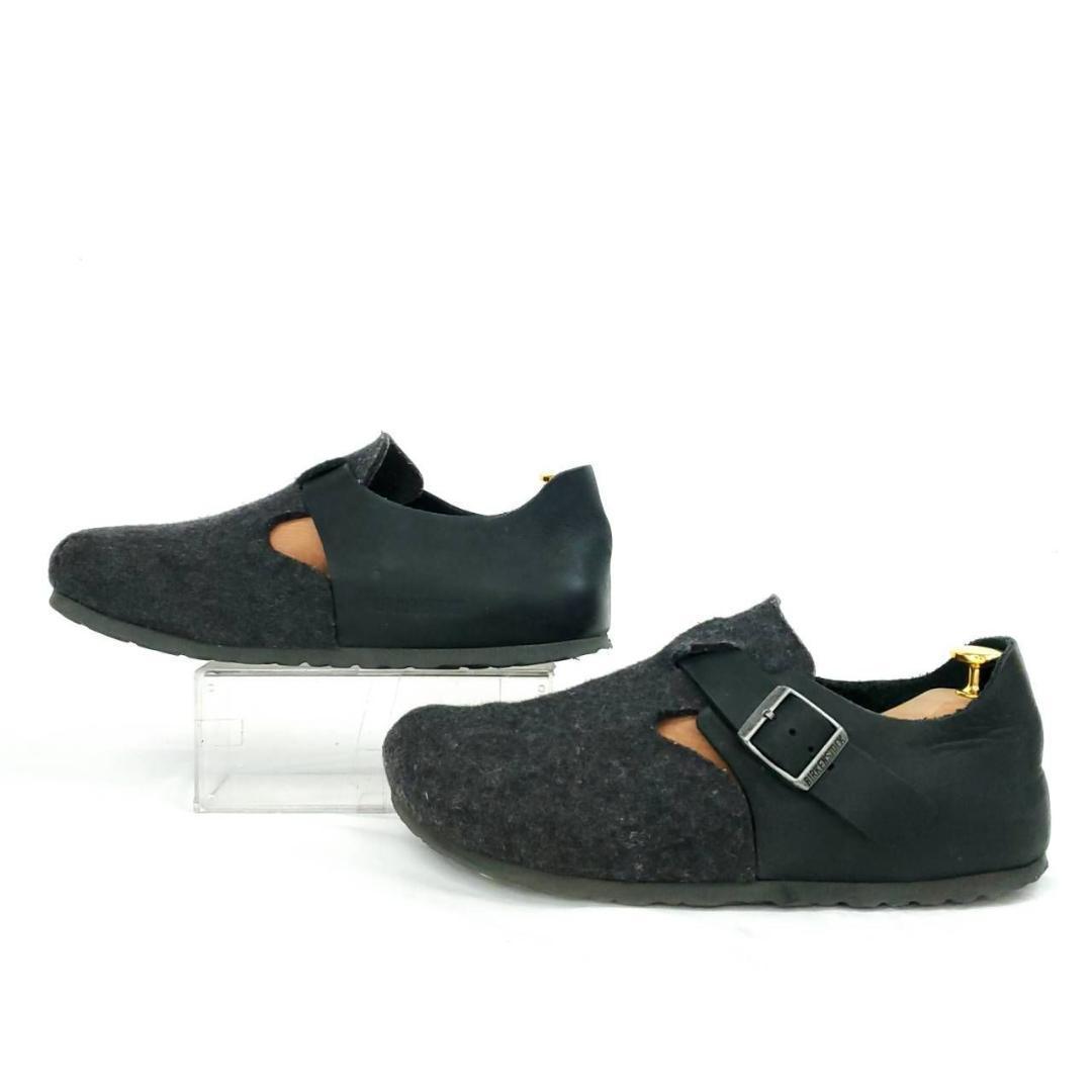 ビルケンシュトック 美品 ロンドン ウール×フェルト レア 25cm - メルカリ