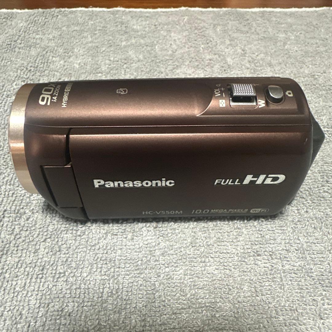Panasonic HC-V550M ビデオカメラ 本体 ブラウン 概要 デジタルハイビジョンビデオカメラ HC-V550M | デジタルビデオ