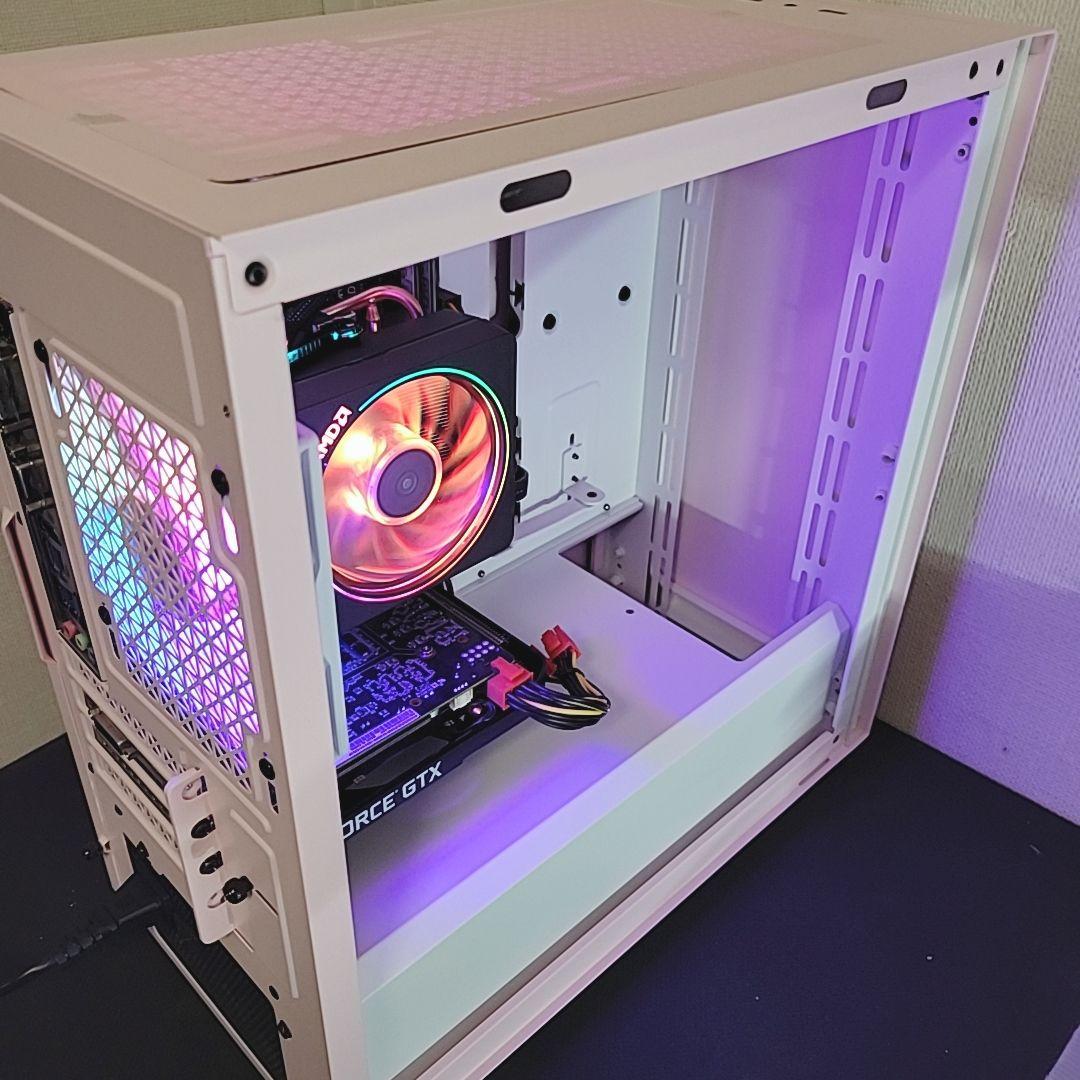 可愛いピンク自作ゲーミングPC/Ryzen5 3500/16G/GTX1660S - メルカリ