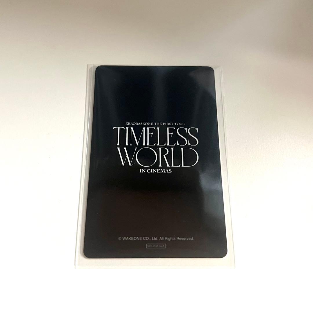 ゼベワン キムジウン ジウン トレカ 映画 入場 特典 ゼロベースワン