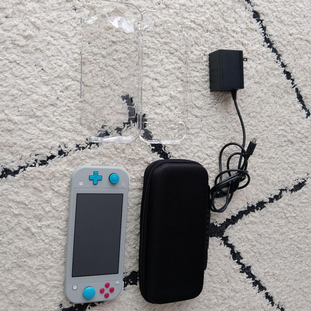 Nintendo Switch Lite グレー/青/ピンク Amazon.com: Nintendo Switch Lite - Zacian and Zamazenta Edition