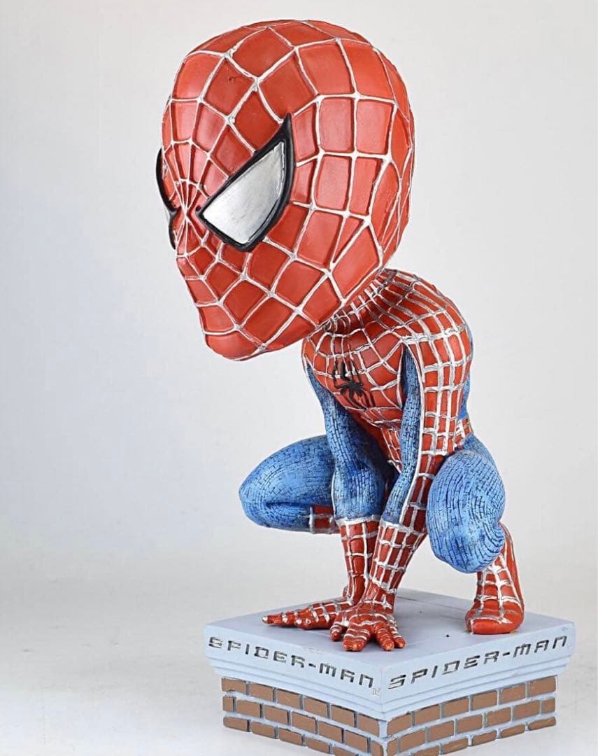 NECA スパイダーマン ヘッドノッカー 首振り レア - メルカリ