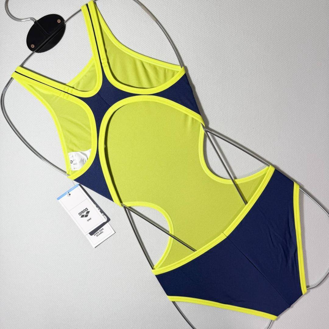 Arena アリーナ 競泳水着 Big logo Navy USA36 - メルカリ