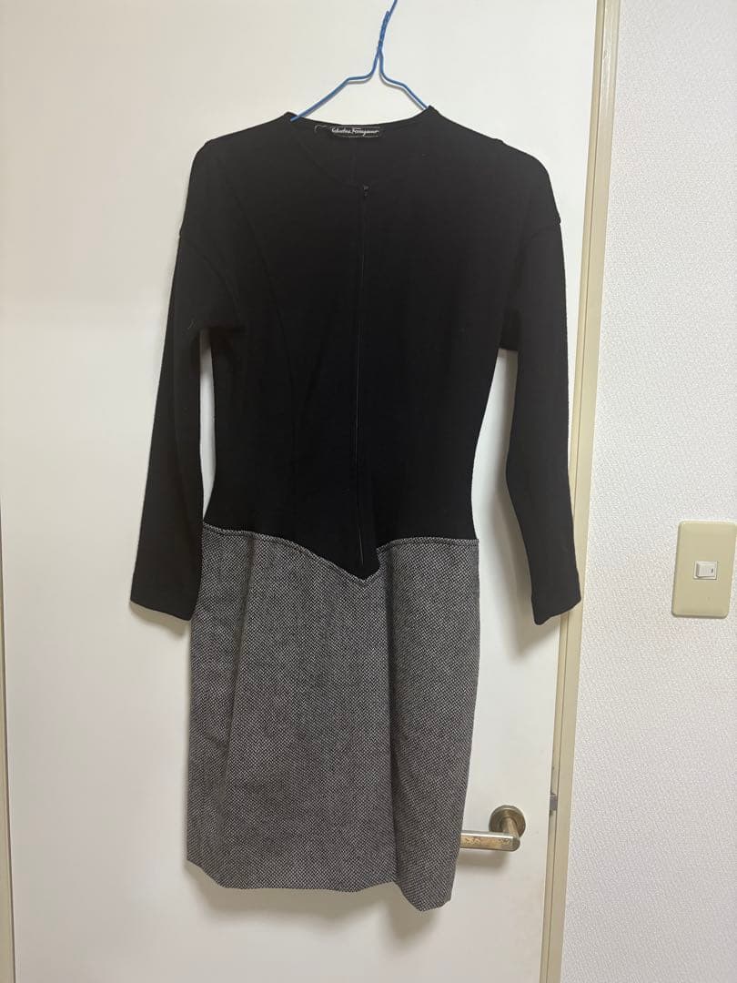 サルヴァトーレフェラガモ ❤︎ニットワンピース - メルカリ