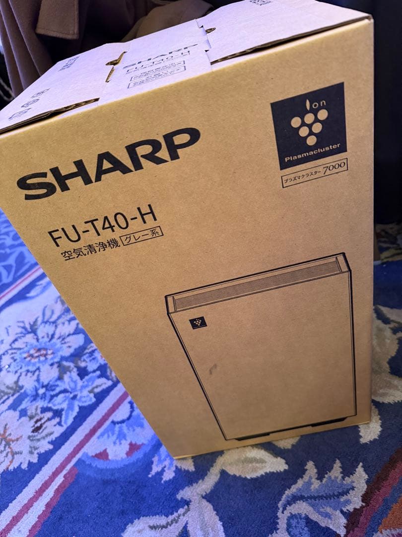 SHARP FU-T40-H 空気清浄機 グレー系 新品未使用 シャープ FU-T40-H [グレー系] 価格比較 - 価格.com