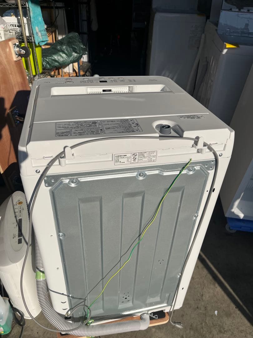 【高年式】ヤマダ 洗濯機 4.5kg YWM-T45LW 2024年製T