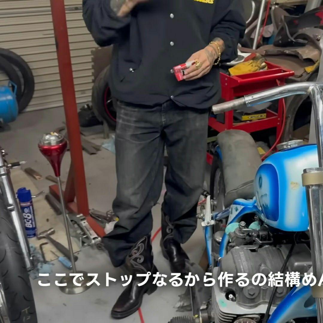 tattoo studio yamada オリジナルデニム ブラック TSY - メルカリ