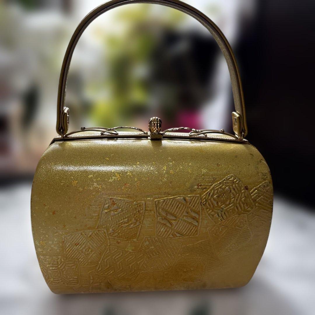 和装用バッグ ♠︎ゴールド 草履セット - メルカリ