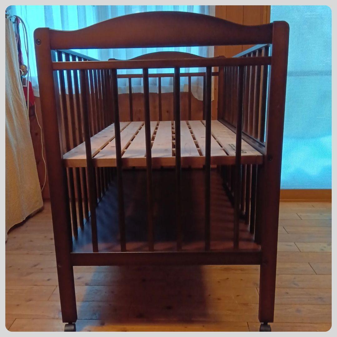 《1点限り❣️》澤田木工所　ベビーベッド　ハイシートベビーベッド⭐︎