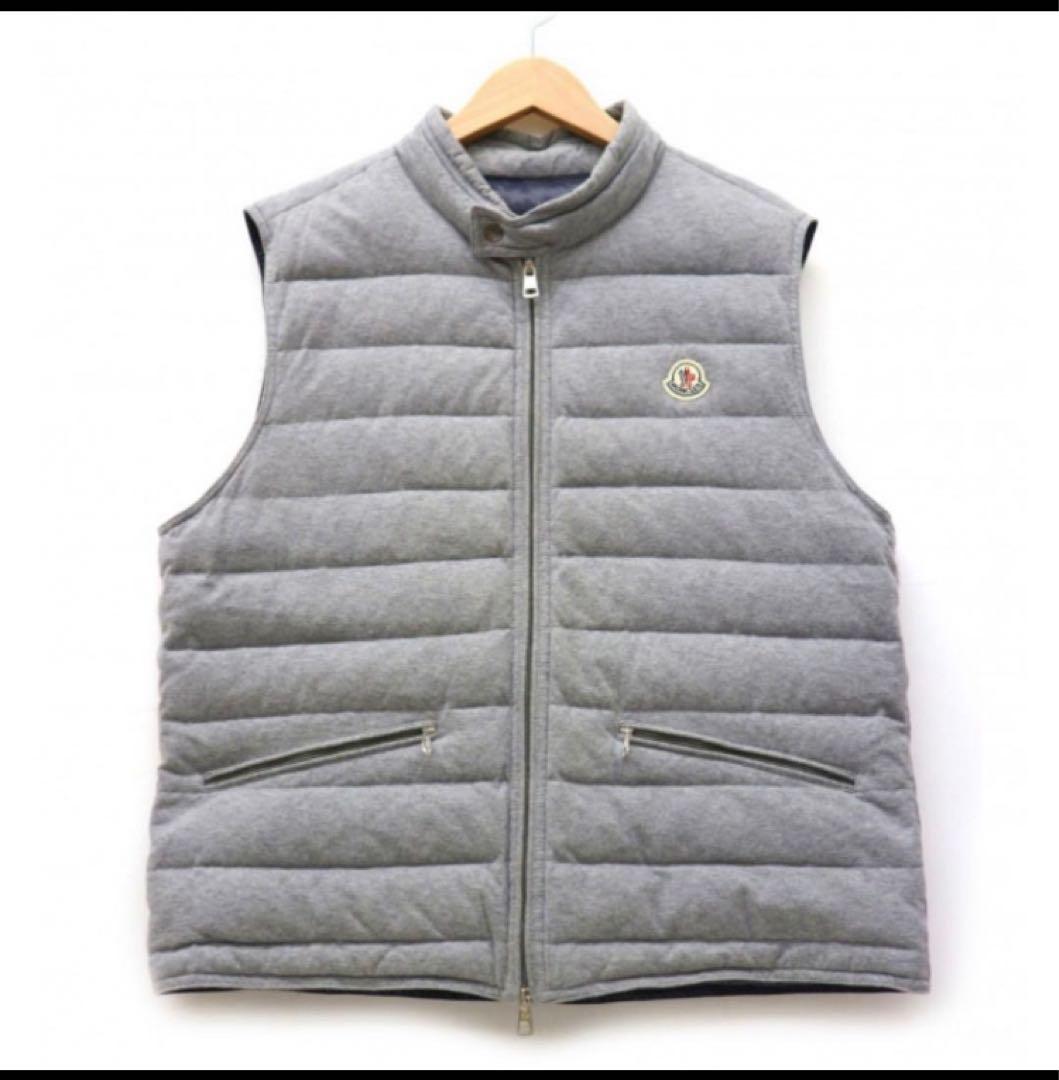 モンクレール　ダウンベスト　グレー　メンズ 中古・古着通販】MONCLER (モンクレール) GERARD/ダウンベスト グレー