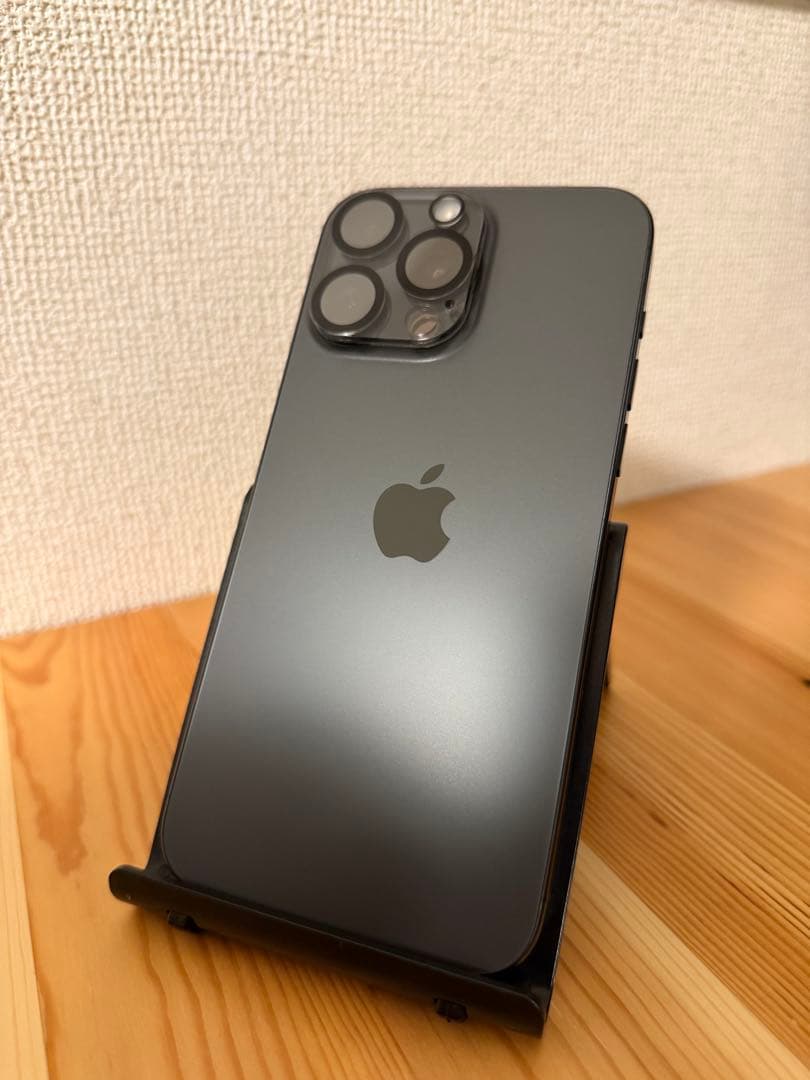 iPhone15ProMax 256GB ブラックチタニウム SIMフリー - メルカリ