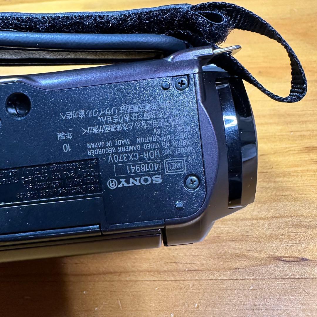 SONY HDR-CX370V ビデオカメラ ほぼ新品 5984 - メルカリ