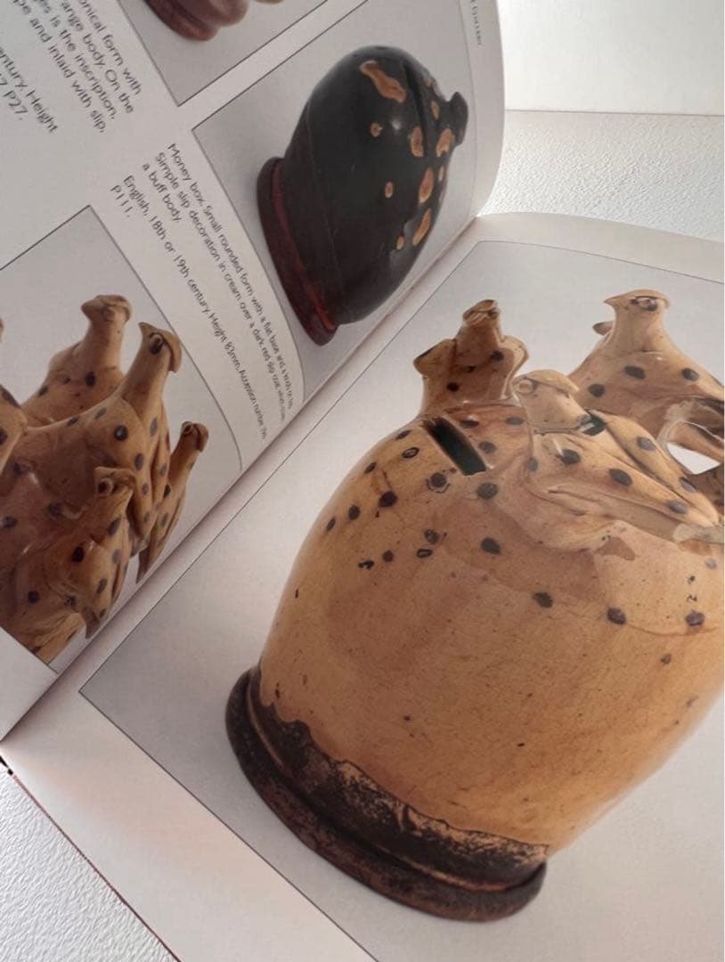 イギリススリップウェアコレクションの図録 スタッフォードシャー州