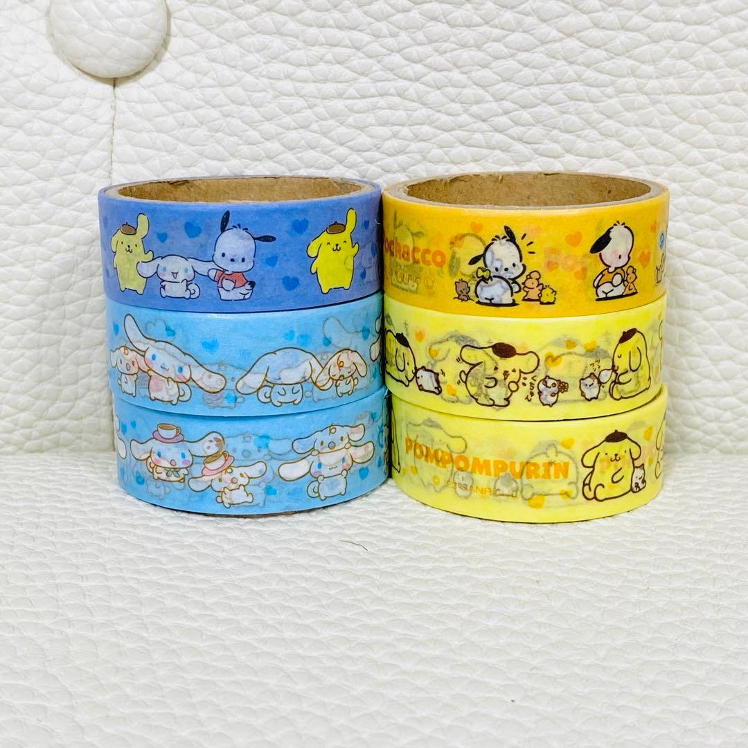 ダイソー セリア キャンドゥ サンリオ マスキングテープ まとめ売り