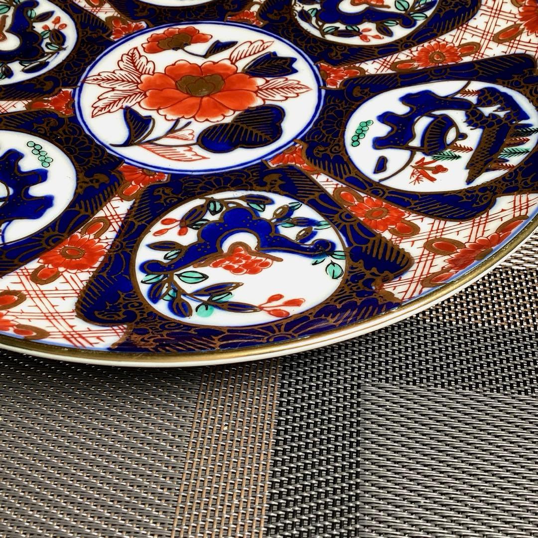 行事うー特価』 GOLD IMARI (有田焼 弥左衛門) 大皿 1枚 - メルカリ