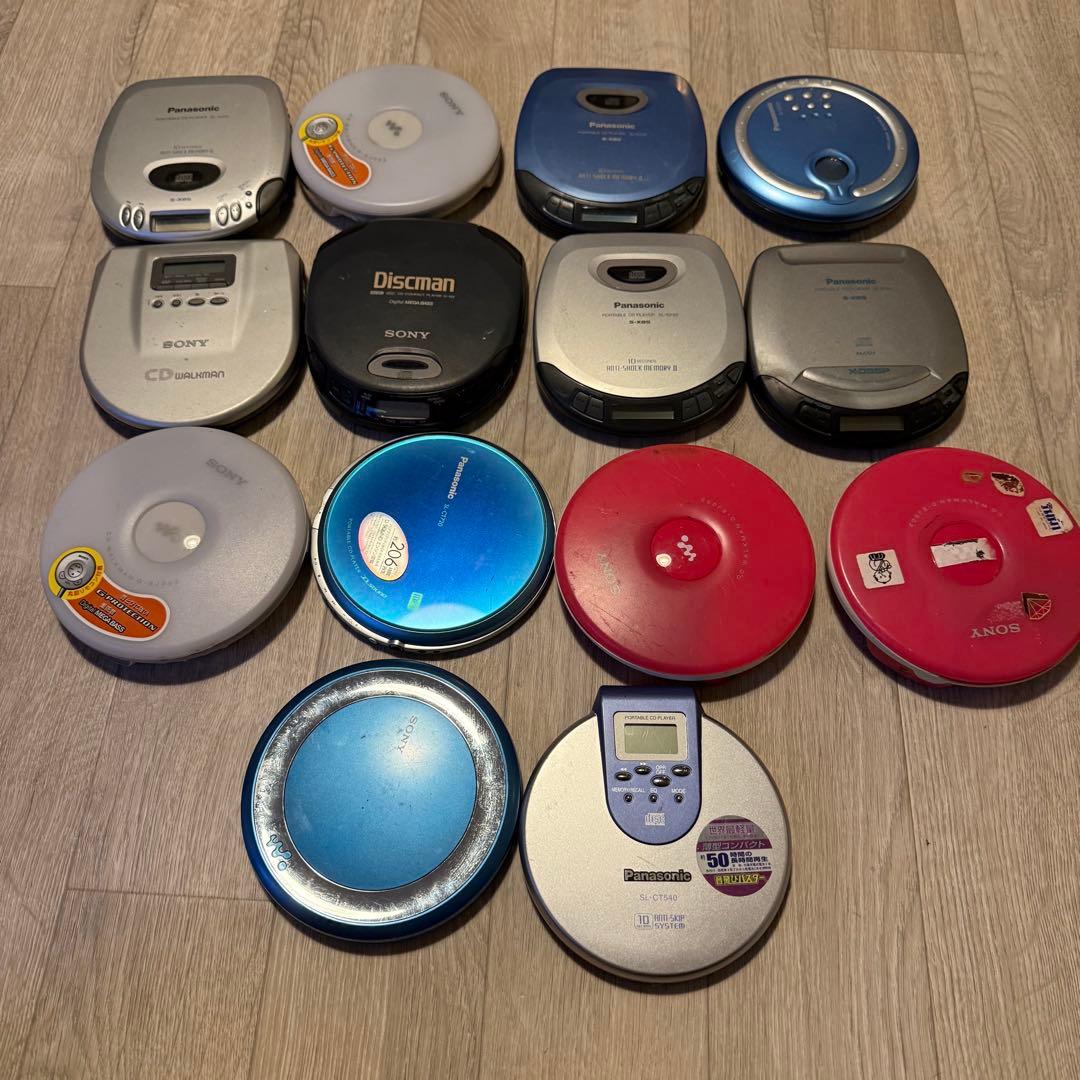 CD WALKMAN 等　CDプレイヤー　まとめ売り ポータブル CD プレイヤー SONY D-NE730-P ピンク CDウォークマン