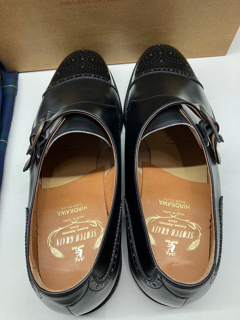 SCOTCH GRAIN スコッチグレイン 2828 ブラック 紳士靴 26.5 - メルカリ
