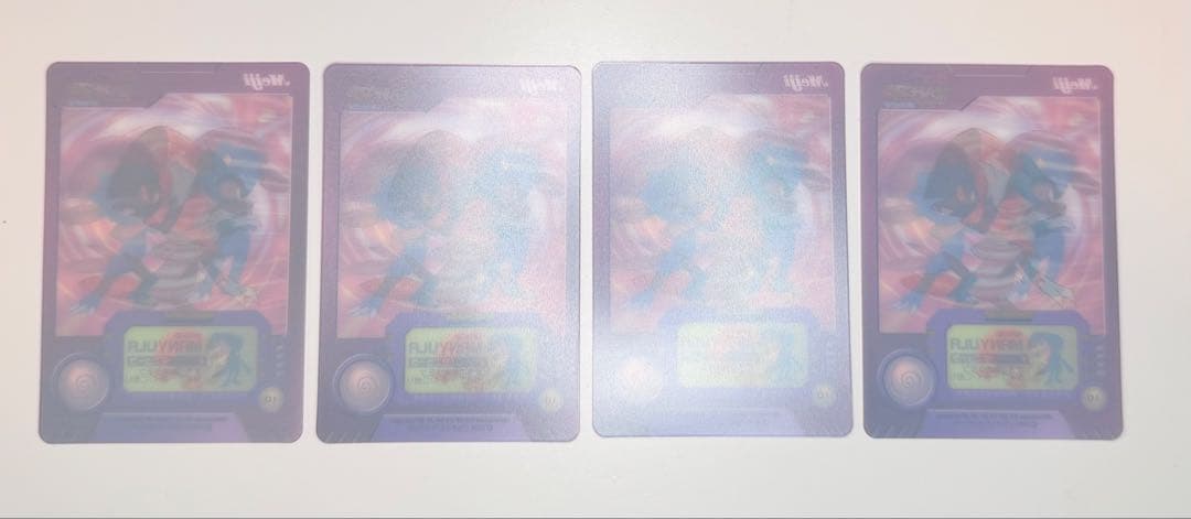 劇場版ポケモンミュウと波動の勇者ルカリオ】meiji 3Dカード 12枚