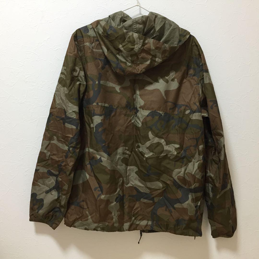 美品】patagonia カモフラージュ 迷彩 ナイロンジャケット S