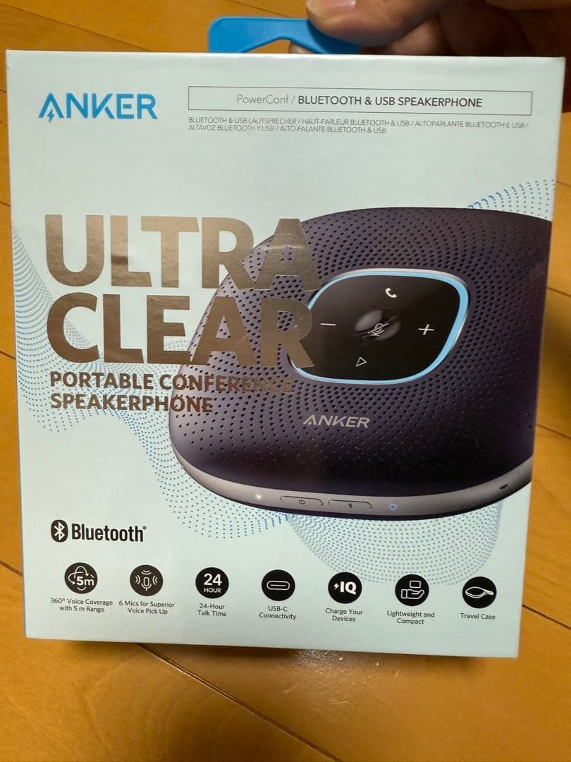 【新品】ANKER PowerConf ワイヤレススピーカー Anker（アンカー） スピーカー Bluetooth Anker PowerConf 会議用