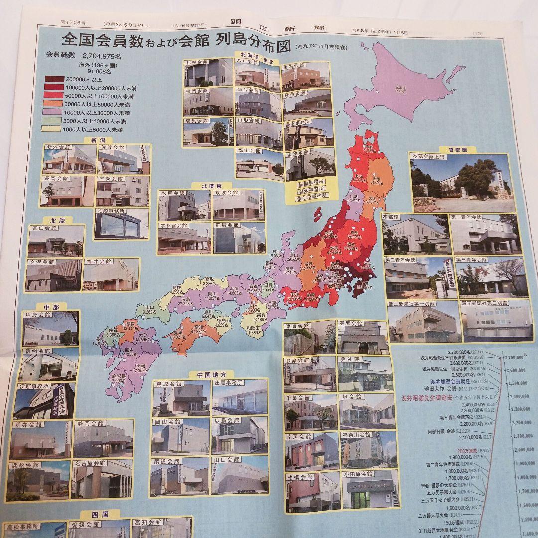 貴重】顕正会の各県の会員数が記載された顕正新聞 日蓮大聖人 - メルカリ