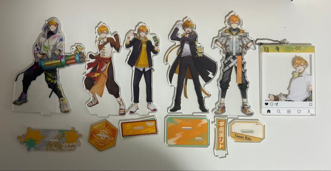 2枚目あり宇佐美リト アクスタ まとめ売り - メルカリ