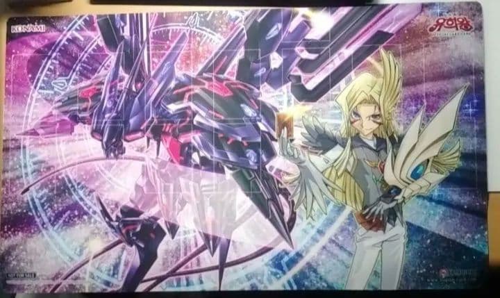 遊戯王　公式　銀河眼の時空竜　プレイマット　韓国　絵違い 遊戯王 銀河眼の時空竜 タキオン プレイマット 海外の通販 1219443604