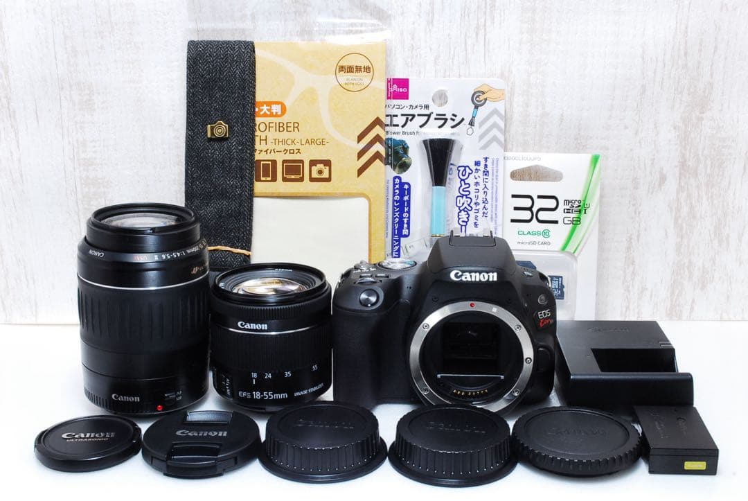 Canon EOS Kiss X9 ダブルレンズ ダブルズーム Wi-Fi搭載 - メルカリ